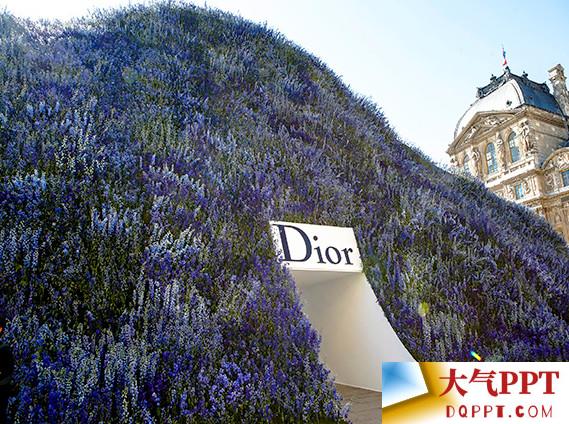 迪奥(Christian Dior)2022春夏服装发布会ppt