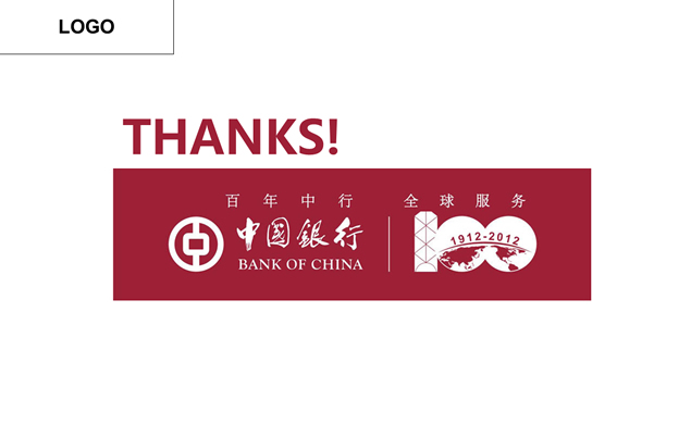 中国银行项目总结会PPT模板3